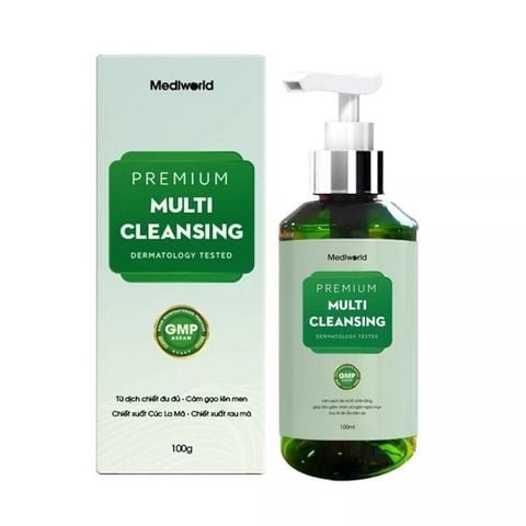 Sữa Rửa Mặt Dành Cho Da Yếu, Nhạy Cảm Premium Multi Cleansing 100g (New)