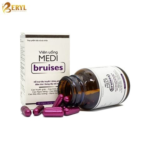 Viên tiêu viêm giảm sưng Medi Bruises 10v