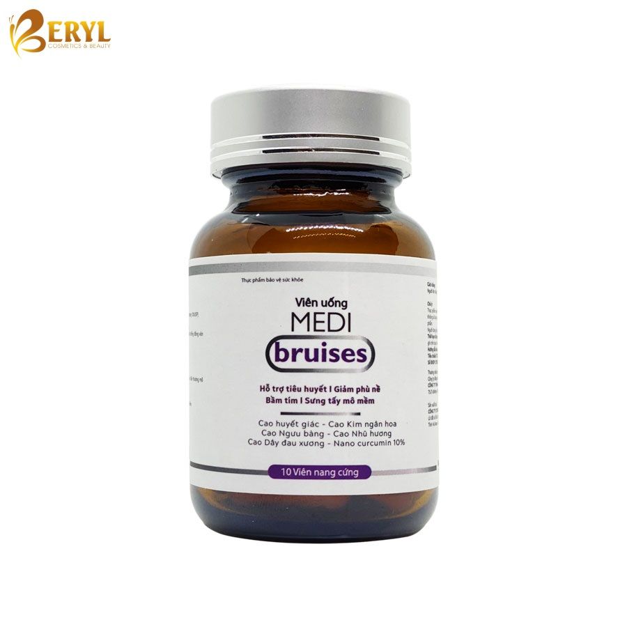  Viên tiêu viêm giảm sưng Medi Bruises 10v 