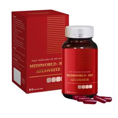 Viên Uống Trắng Da Tự Nhiên Mediworld – Bio AstaWhite Hộp 60 Viên (New)