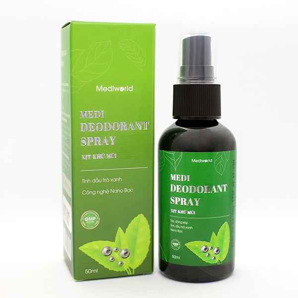 Xịt Khử Mùi Cơ Thể Medi Deodorant Spray 50ml