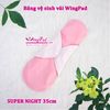 Băng vệ sinh vải WingPad - Đêm Super Night (35cm) màu ngẫu nhiên