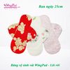 Combo 3 cái Băng vệ sinh vải lõi rời cao cấp WingPad - Loại ban ngày 25cm