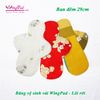 Combo 3 cái Băng vệ sinh vải lõi rời cao cấp WingPad - Loại ban đêm 29cm