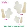 1 cái Băng vệ sinh vải lõi rời cao cấp WingPad - Loại hàng ngày 17cm