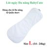 Miếng lót tã vải Đa năng Ngày BabyCute - Dùng cho tã Đa năng