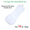 Miếng lót tã vải Đa năng Ngày BabyCute - Dùng cho tã Đa năng