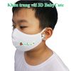 Khẩu trang vải BabyCute 2 lớp chống khói bụi - Mẫu ngẫu nhiên