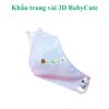 Khẩu trang vải BabyCute 2 lớp chống khói bụi - Mẫu ngẫu nhiên