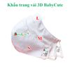 Khẩu trang vải BabyCute 2 lớp chống khói bụi - Mẫu ngẫu nhiên