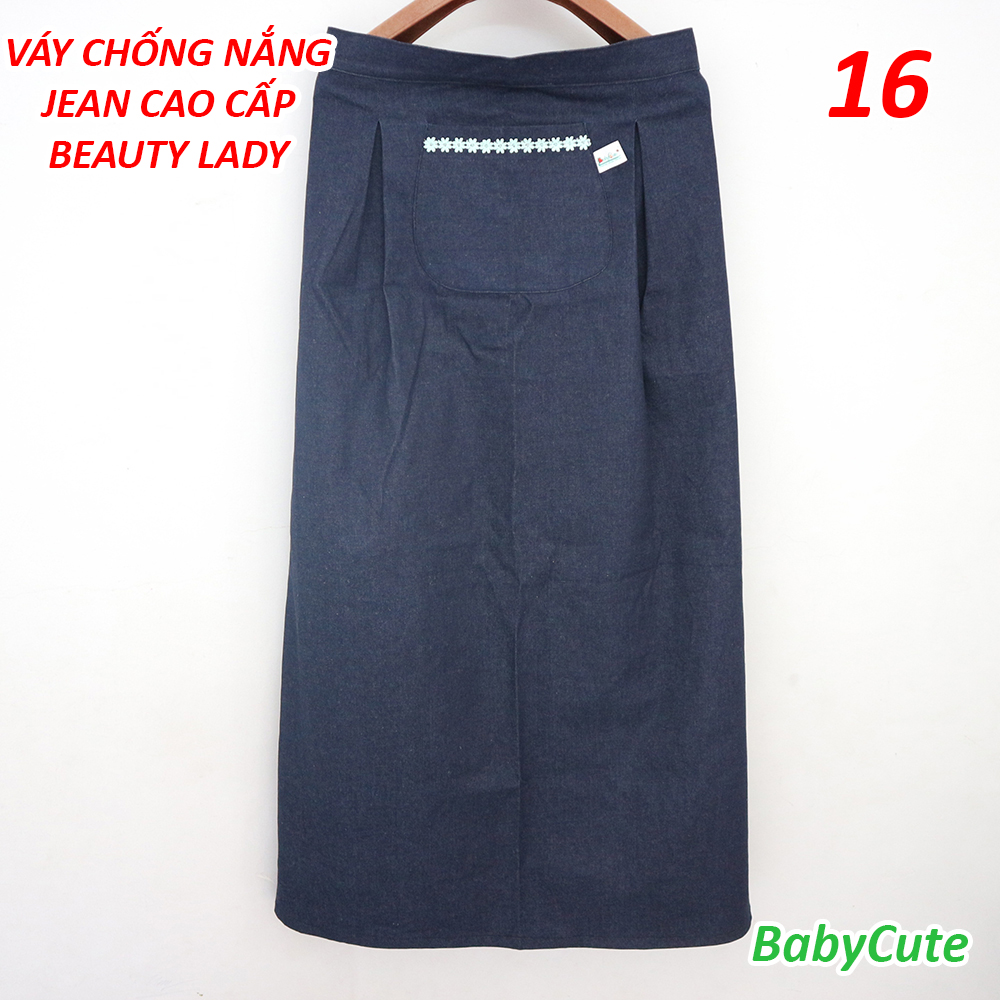 Mua Váy chống nắng freeSize JEAN trơn xẻ tà  Jean Trơn tại Shop váy chống  nắng An Nhiên  Tiki