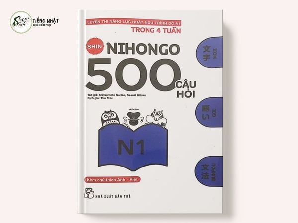 Shin Nihongo 500 câu hỏi ôn tập  N1