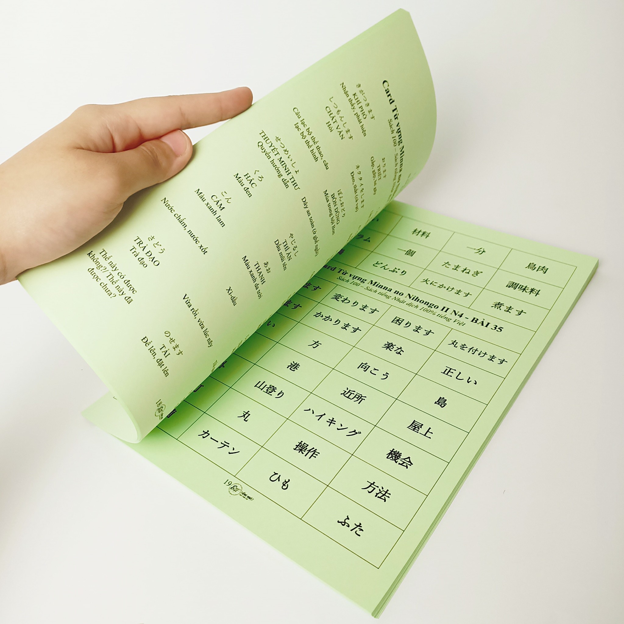 Flashcard Minna No Nihongo Cuốn I Dịch Tiếng Việt Sach 100 Flashcard Minna No Nihongo Cuốn I Dịch Tiếng Việt Sach 100