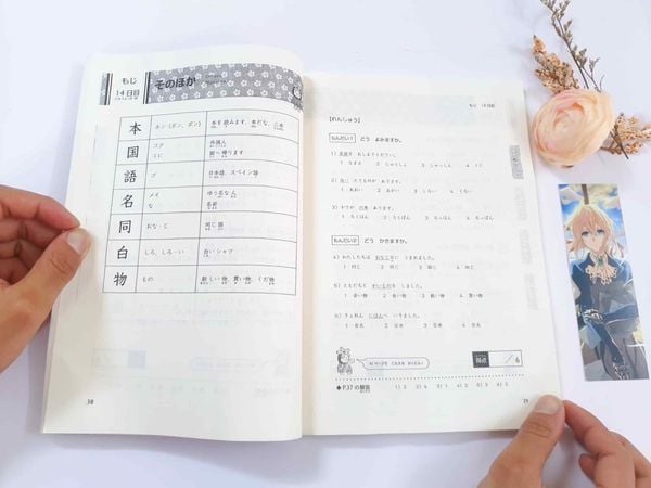 15 ngày củng cố kiến thức nền tảng N5 (từ vựng, kanji ngữ pháp)