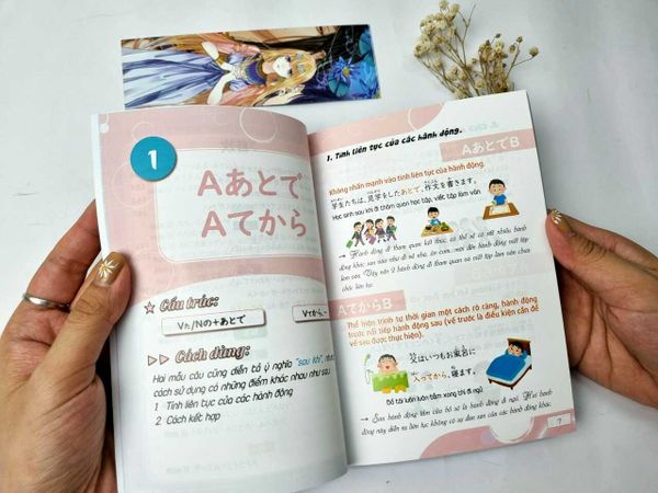 Sách Phân biệt ngữ pháp Sổ tay Ngữ pháp N5-N1