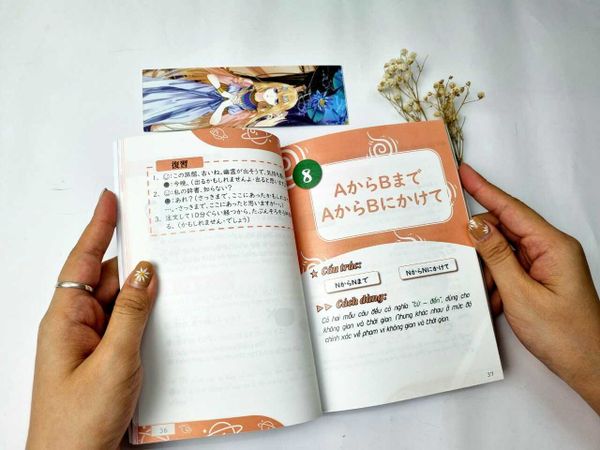 Sách Phân biệt ngữ pháp Sổ tay Ngữ pháp N5-N1