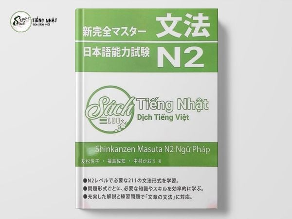 Shinkanzen Master N2 Bunpou (Ngữ pháp) - Dịch 100% Tiếng Việt