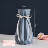 BÌNH THỦY TINH MỜ CỔ NHỎ KHÍA - LOH0407/LOH0408