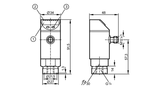 Pressure switches for filter monitoring