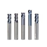 Dao phay ngón dùng cho vật liệu thép độ cứng đến 45HRC