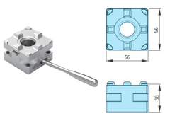 Mâm cặp điện cực cho máy gia công kim loại ZRS-421301