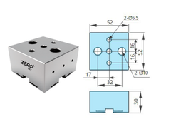 Đầu kẹp điện cực cho máy gia công kim loại ZRS-422125