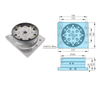 Mâm cặp điện cực cho máy gia công kim loại ZRS-431103 – AZCOM