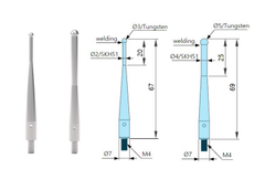 Đầu đo vị trí sản phẩm cho máy gia công kim loại ZRS-521532, ZRS-521533