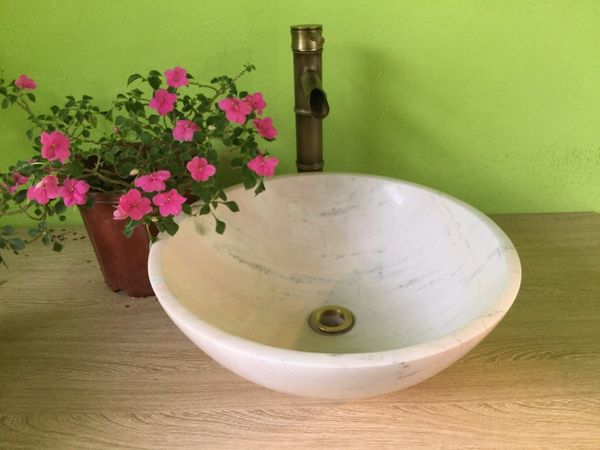 Lavabo đá tự nhiên Lv04