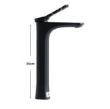 Vòi lavabo 33cm đen cao cấp V 2005DB