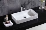 Chậu Lavabo chữ nhật thành mỏng LV 1182 LUX