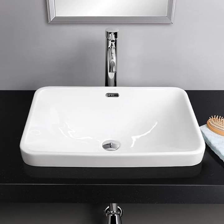 Chậu lavabo bán âm Hàn Quốc LV 127 – rogesey.com/