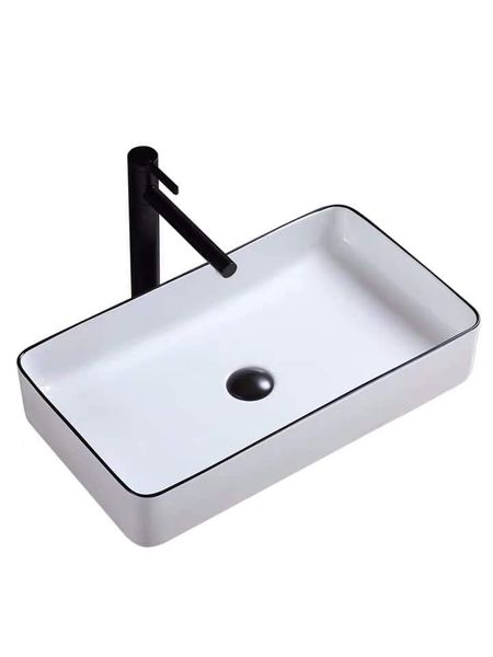 Chậu lavabo chữ nhật Hàn Quốc