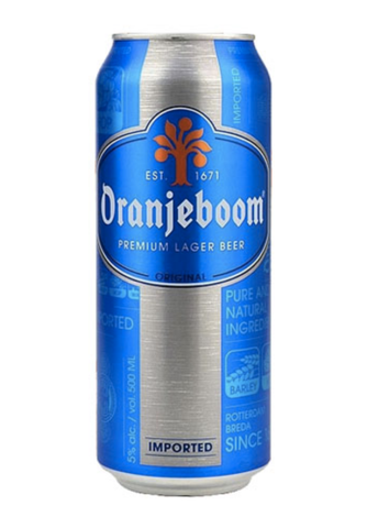  Bia Oranjeboom Premium 5% Hà Lan – 24 lon 500ml 