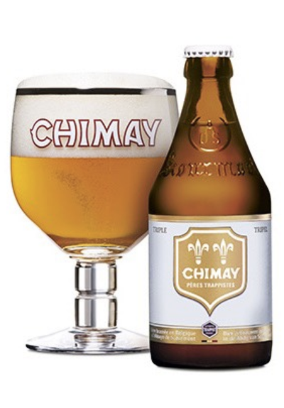 Bia Chimay trắng 8% Bỉ – chai 330ml