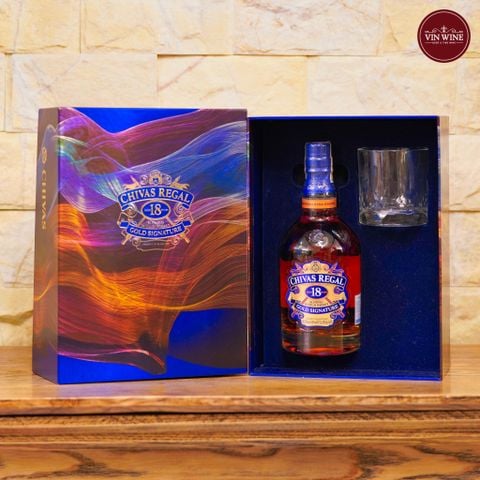  Chivas 18 Years Gold Signature Hộp Quà 