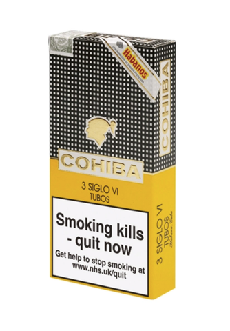  Cohiba Siglo VI Cigar – Pack 3 Tubos 