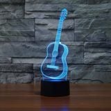 Đèn Led Guitar 3D Đổi Màu