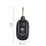 Bộ Thu Phát Tín Hiệu Âm Thanh Không Dây A8 Wireless Audio Transmitter Cho Guitar