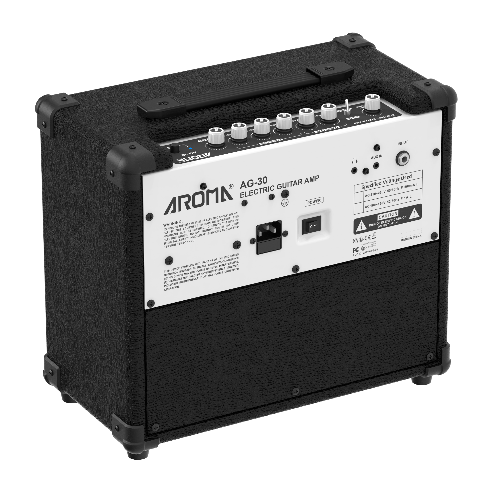 Ampli Guitar Điện Aroma AG-30 – Piano Plus
