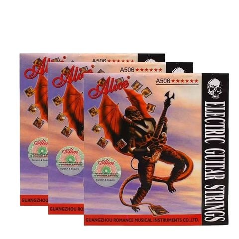 Bộ 6 Dây Đàn Guitar Điện Alice A506