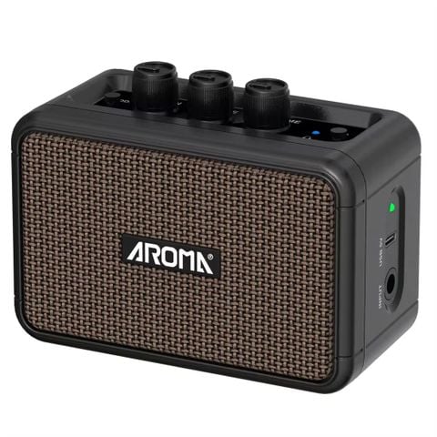 Ampli Guitar Điện Mini Aroma AG-04 Bluetooth