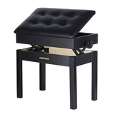 Ghế Đàn Piano Hebikuo BA-222 Có Hộp Đựng Sách
