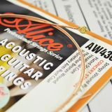 Bộ 6 Dây Sắt Đàn Guitar Acoustic Alice AW436