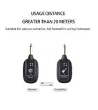 Bộ Thu Phát Tín Hiệu Âm Thanh Không Dây A8 Wireless Audio Transmitter Cho Guitar
