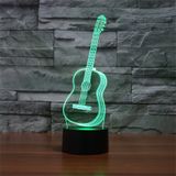 Đèn Led Guitar 3D Đổi Màu