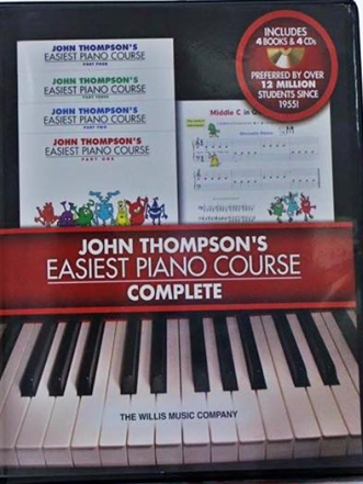 Giáo Trình Piano John Thompson's Easiest Piano Course - 4 Books + CD