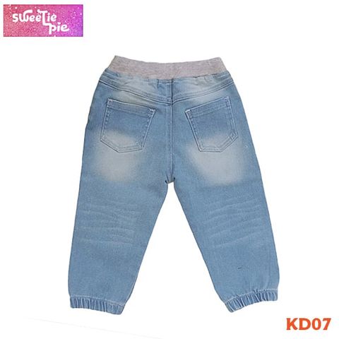  Quần Jeans BAGGY Dài Bé Gái (2-8 tuổi) 