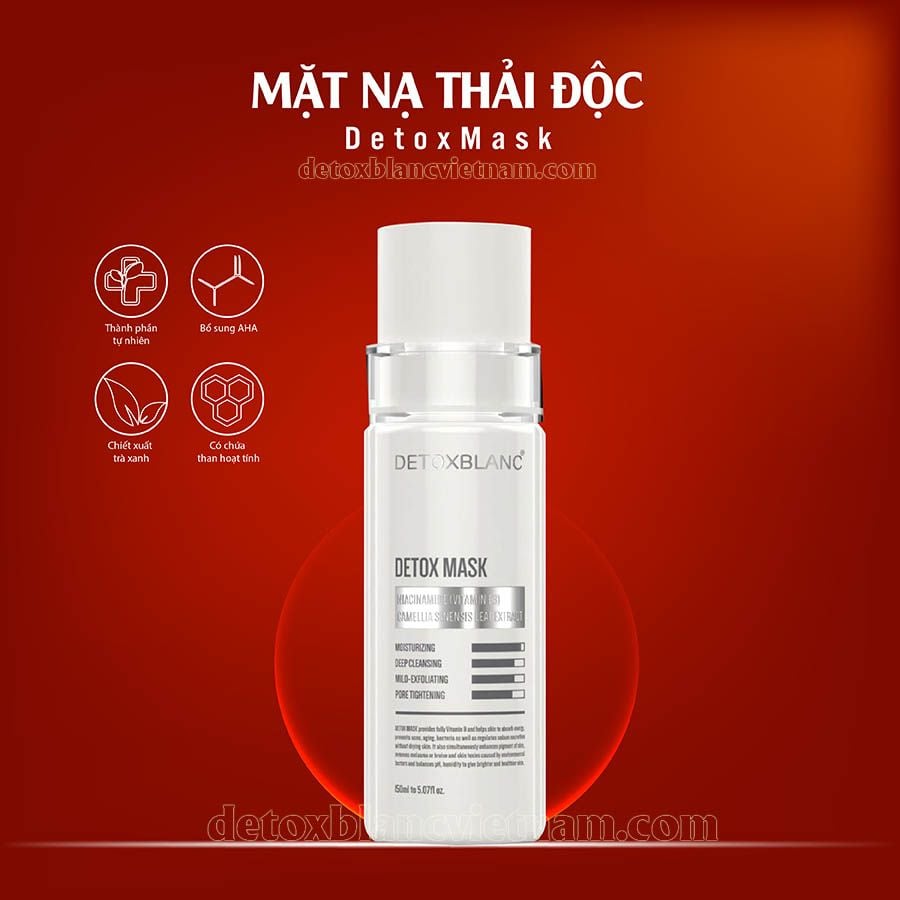 Mặt nạ thải độc trắng da Detox BlanC - Detox Mask