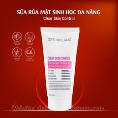 sữa rửa mặt detox blanc